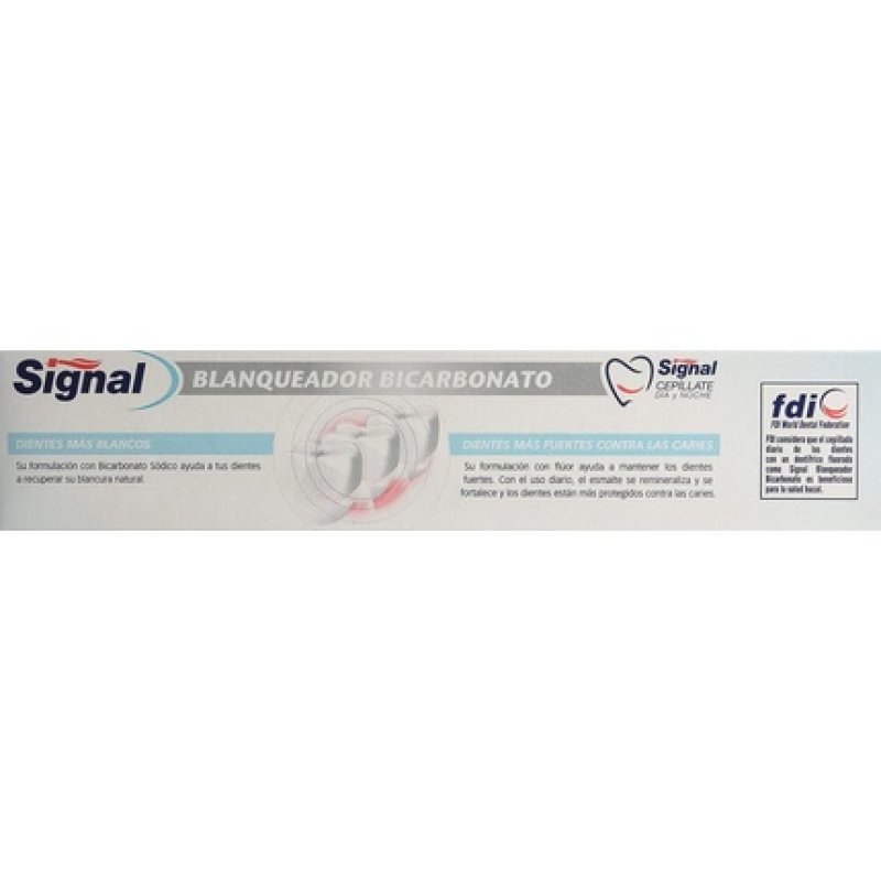 Signal Whitening Bicarbonate Toothpaste 75ml