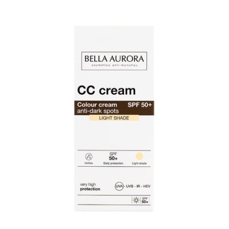 Bella Aurora CC Cream Antimanchas SPF50 Light 30ml