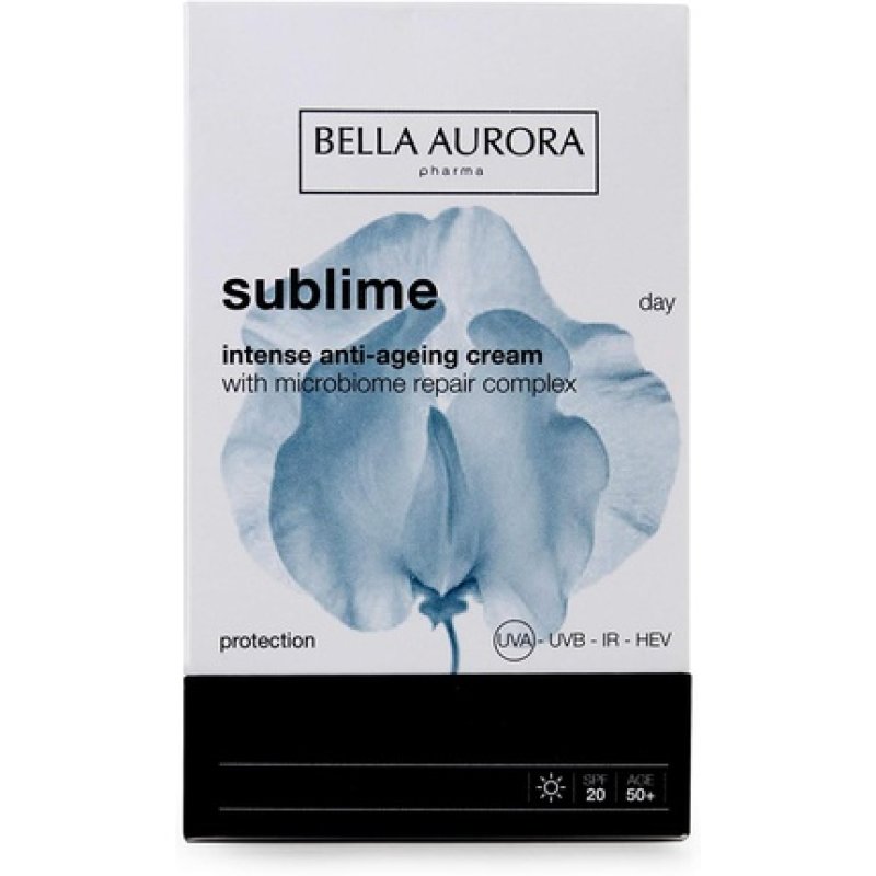 Bella Aurora Anti-Aging & Anti-Stain Moisturizing Day Face Cream 50 Years Sensitive Skin SPF 20 50ml