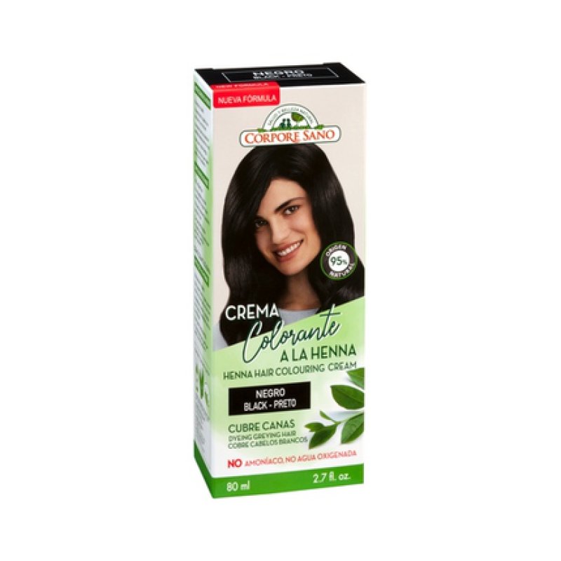 Corpore Sano Covers Gray Hair Black