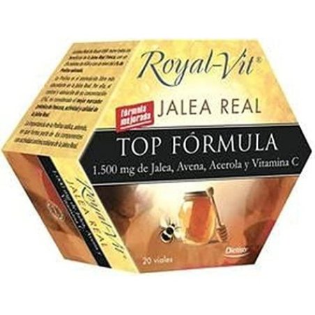 Jalea Real Top Formula Royal-Vit 20 Ampoules From Dietisa