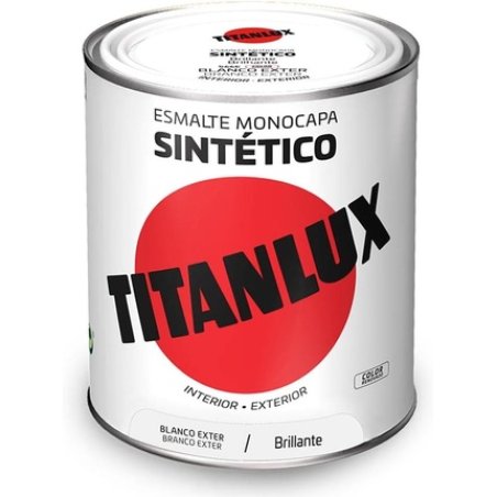 Titanlux 5809022 Synthetic Paint for Outdoor Use Glossy 750ml