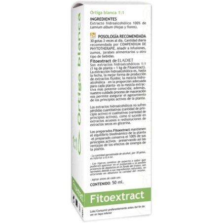 White Nettle Phyto Extract 50ml - Immunological and Aggravating