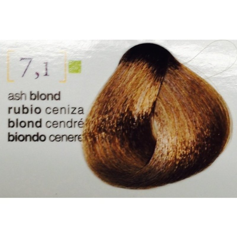 Salerm Salermsivion Coloring Cream 2.3 Oz 7.1 Ash Blonde