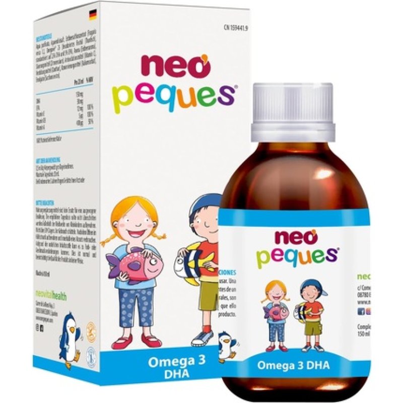 Neo Peques Omega 3 DHA Syrup 150ml - Omega 3 Drops for Children