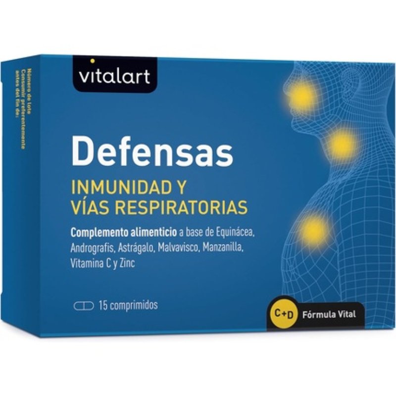 Vitalart Immunity and Respiratory Fighters 15 Tablets 100g