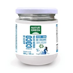 NaturGreen Virgin Coconut Oil Organic Primary Pressed 200g