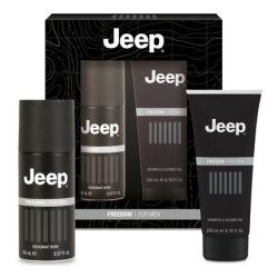 Jeep 2024 Freedom Deodorant Spray 150 Ml Shower Gel Tube 200 Ml