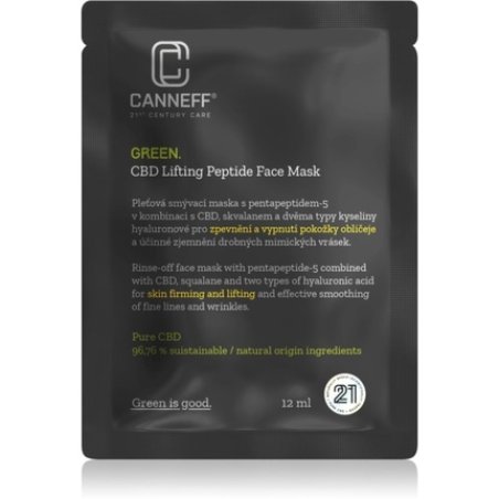 Canneff Green Lifting and Firming Mask with Peptides - 12 ml