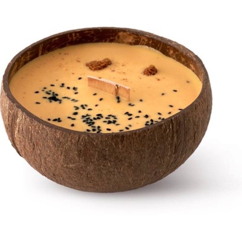 Tropicandle Vanilla & Caramel Scented Candle - 350 ml