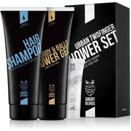 Angry Beards Urban Twofinger Shower Set for Men