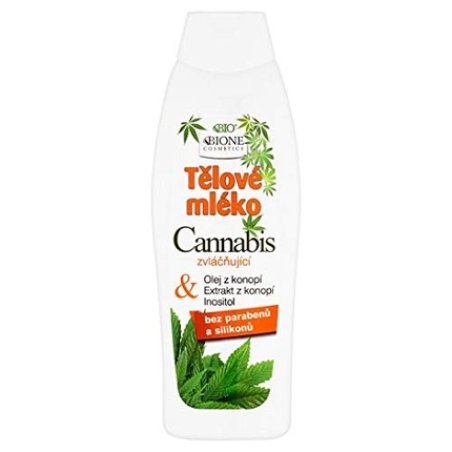 Bione 100% Organic/Vegan Body Lotion with Cannabis Oil and Extracts 500ml