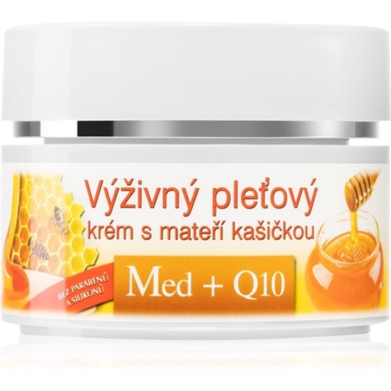Bione Cosmetics Honey Q10 Nutrient Cream with Royal Jelly - 51 ml