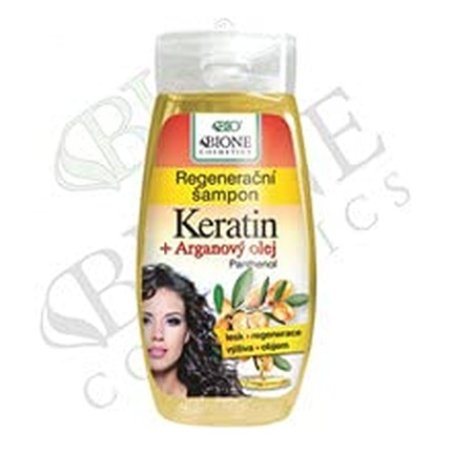 Regenerating Shampoo Keratin and Argan Oil with Panthenol 260ml