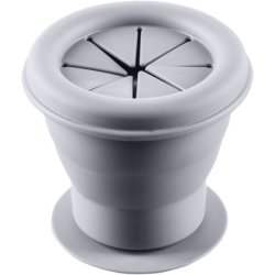 Zopa Silicone Folding Snack Box Dove Grey - 1 pc