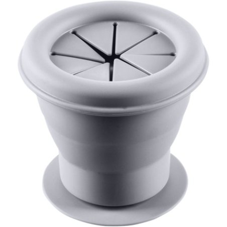 Zopa Silicone Folding Snack Box Dove Grey - 1 pc