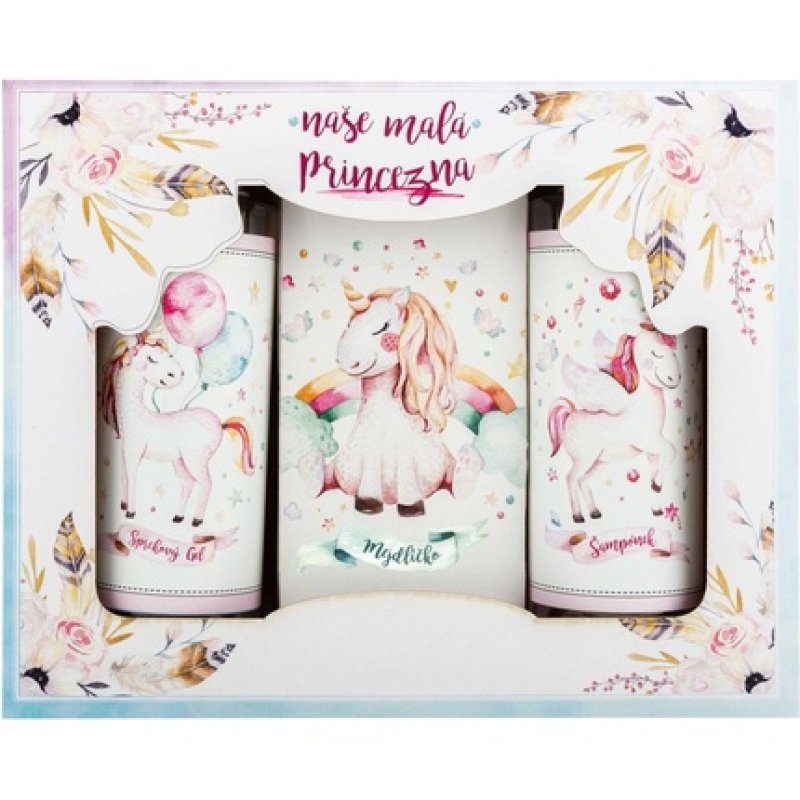 Bohemia Gifts & Cosmetics Unicorn Gift Set for Kids (for the bath)