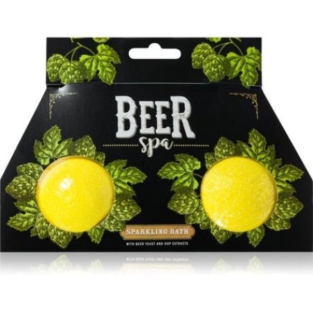 Bohemia Gifts & Cosmetics Beer Spa Bath Bombs - 2x100 g
