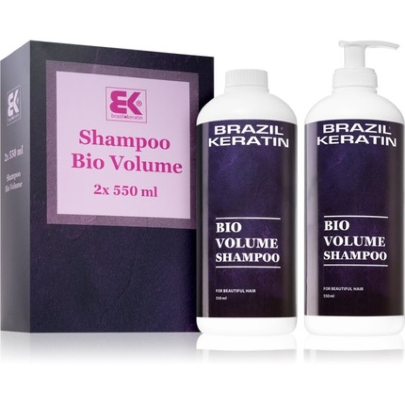 Brazil Keratin Bio Volume Shampoo - Convenient Packaging (Volumizing)