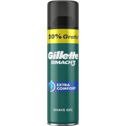Gillette Mach3 Extra Comfort Beard Care Shaving Gel for Men 240ml - Gift for Men