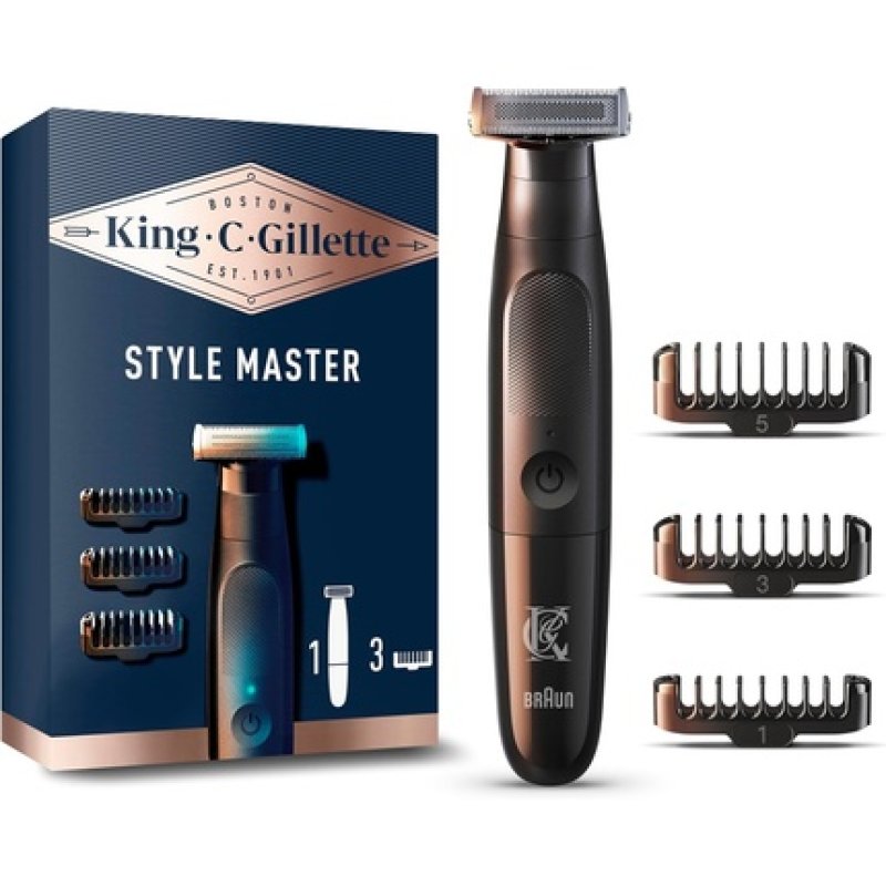 King C. Gillette Style Master Beard Trimmer for Men with Centercut Technology