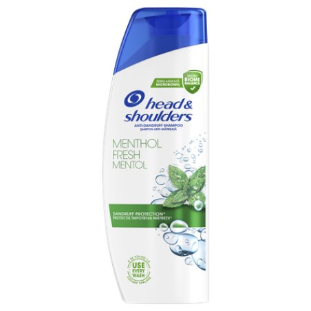 Head & Shoulders Cool Menthol Shampoo - 6 X 250ml