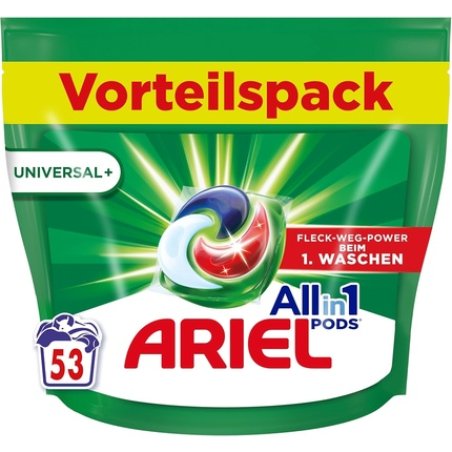 Ariel All-In-1 Pods Liquid Detergent Capsules 53 Loads