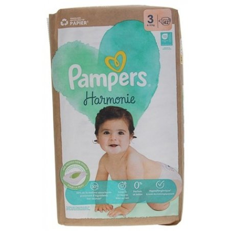 Pampers Harmony Size 3 Diapers - 42 Pieces