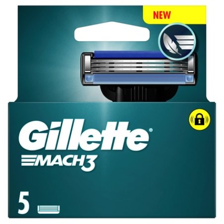 Gillette Mach3 Razor Blades - High Performance Shaving