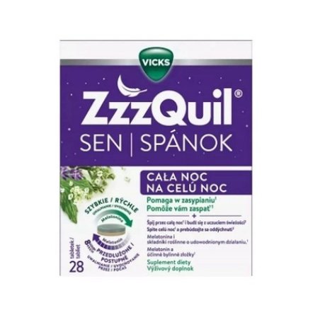 Zzzquil Night Sleep Aid With Extended Release, 28 Tablets
