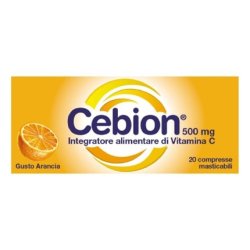 Procter & Gamble Srl Cebion Mast Orange Vitamin C 20 Chewable Tablets