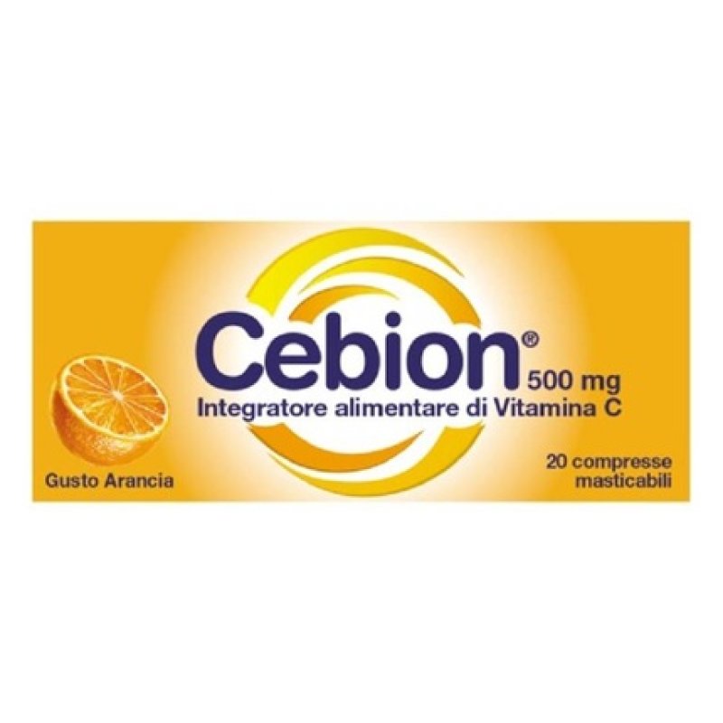 Procter & Gamble Srl Cebion Mast Orange Vitamin C 20 Chewable Tablets