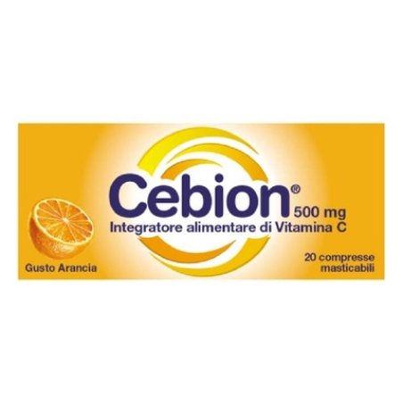 Procter & Gamble Srl Cebion Mast Orange Vitamin C 20 Chewable Tablets