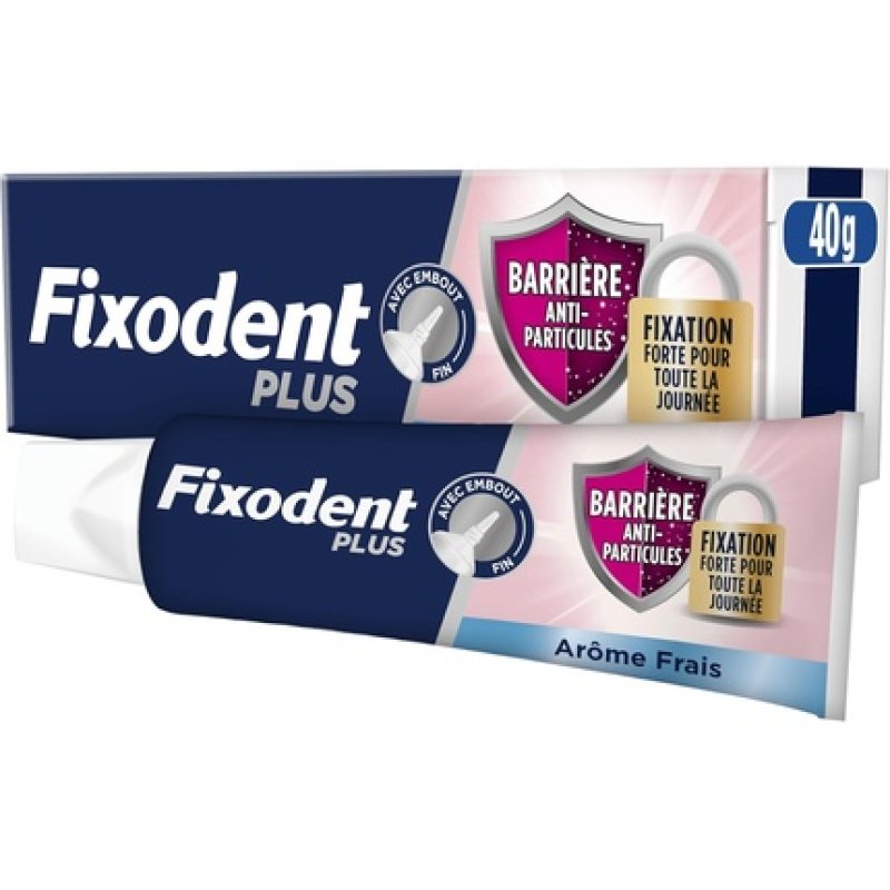 Fixodent Plus Food Particle Barrier Freshness Adhesive Cream