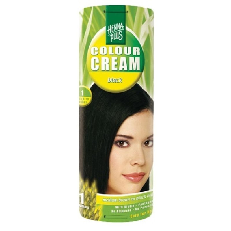 Hennaplus Balsam Colour Cream 1 Black