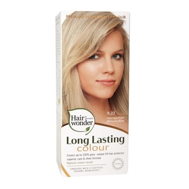 Hairwonder Long Lasting Colour 9.25 Very Light Pearl Mahogany Blond