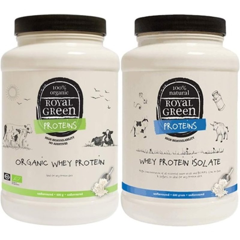 Royal Green Organic Whey Protein 600g