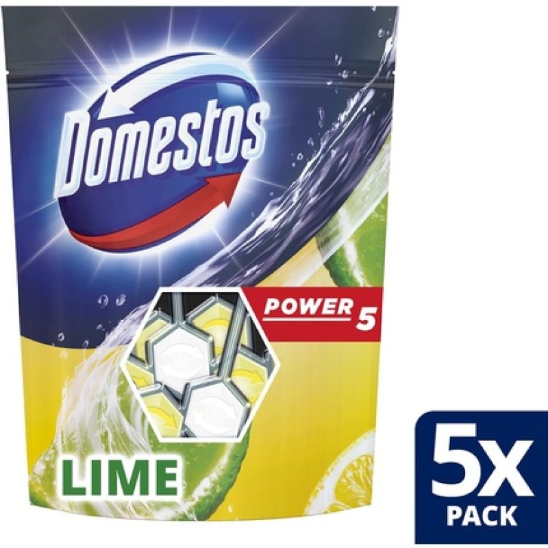 Domestos Power 5 Lime Toilet Stone, 55 Ml One Size