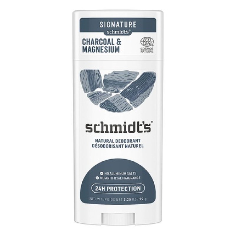 Schmidt's Charcoal & Magnesium Aluminum Free Natural Deodorant 24 Hour Protection 1.7oz