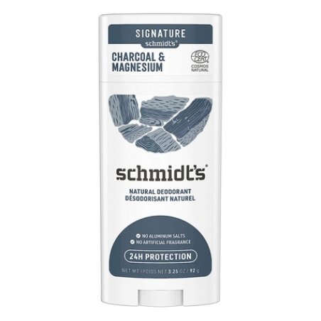Schmidt's Charcoal & Magnesium Aluminum Free Natural Deodorant 24 Hour Protection 1.7oz