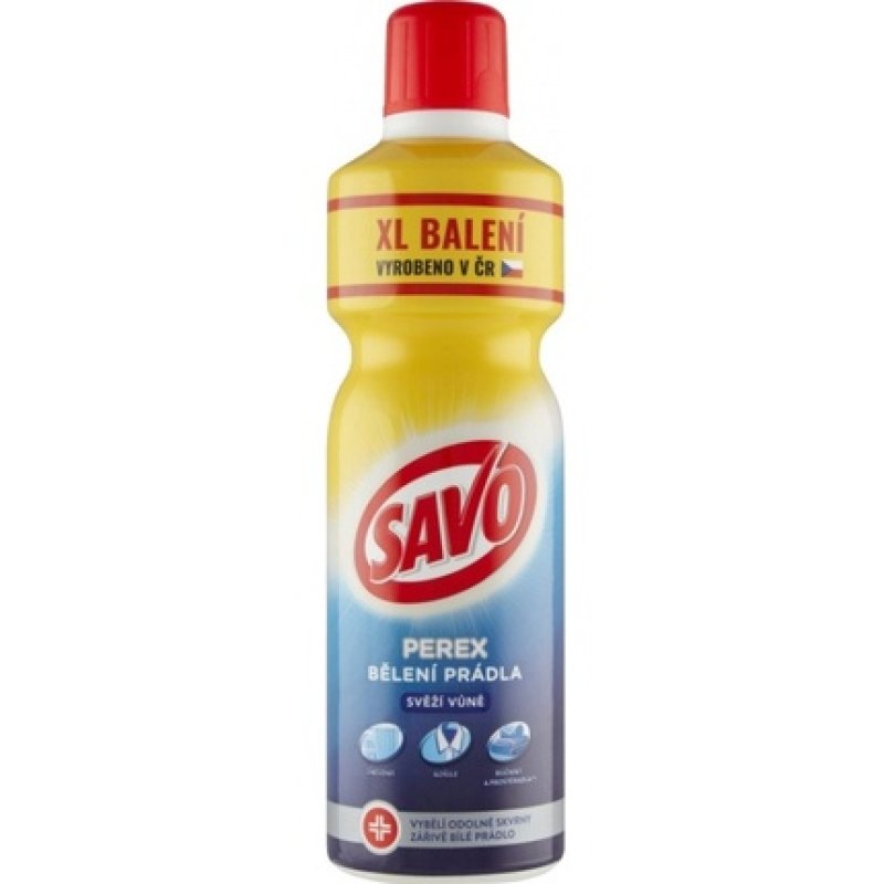 Savo Perex Whitening Agent For Laundry Fresh 12 Liters