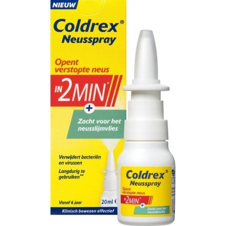 Coldrex - Nasal Spray - Opens Stuffy Nose - 20 Ml