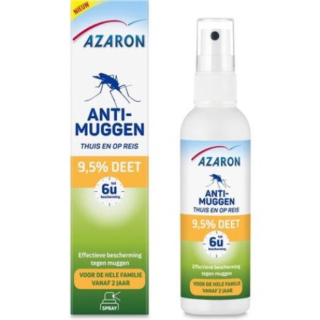 Azaron 9.5% Deet Mosquito Spray - Anti-Mosquito - Mosquito Protection