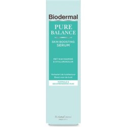 Biodermal Pure Balance Serum - Skin Boosting Serum - Serum With Hyaluronic Acid And Niacinamide - 30ml