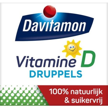 Davitamon Vitamin D Drops - Vitamin D Oil For Babies And Children - With Sunflower Oil - 100% Natural