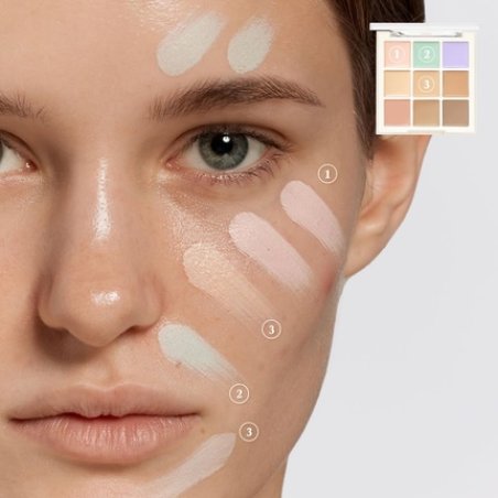 Dasique Pro Concealer Palette 01 Cover Color Corrector Korean Makeup