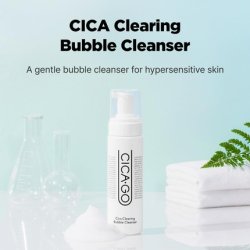 Isoi Cicago Clearing Bubble Cleanser 200ml 6.76 Fl.Oz - Gentle Low pH Foaming