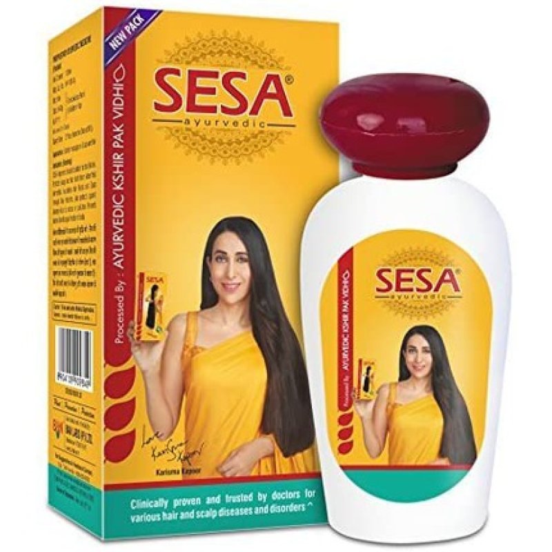 Sesa Ayurvedic Hair Growth Oil Reduces Hair Fall Supports Hair Growth 100 Ml
