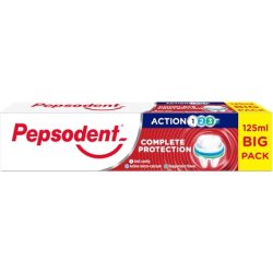 Pepsodent Toothpaste 125ml Complete Protection Round Protection Big Pack 125ml