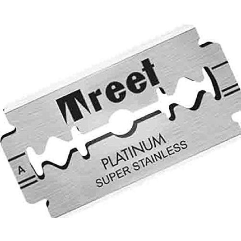 Treet Platinum Super Stainless Blades 100 Pieces